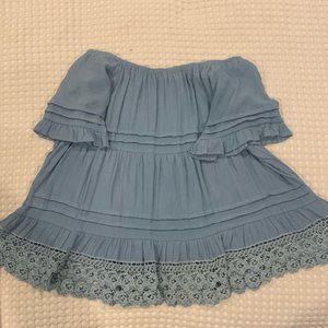 Lace Off Shoulder Blouse